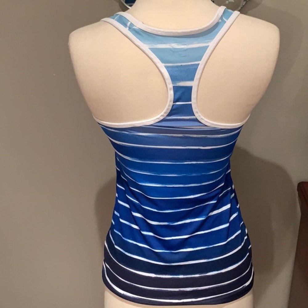 C9 by Champion Ombre Blue Athletic Tank Top